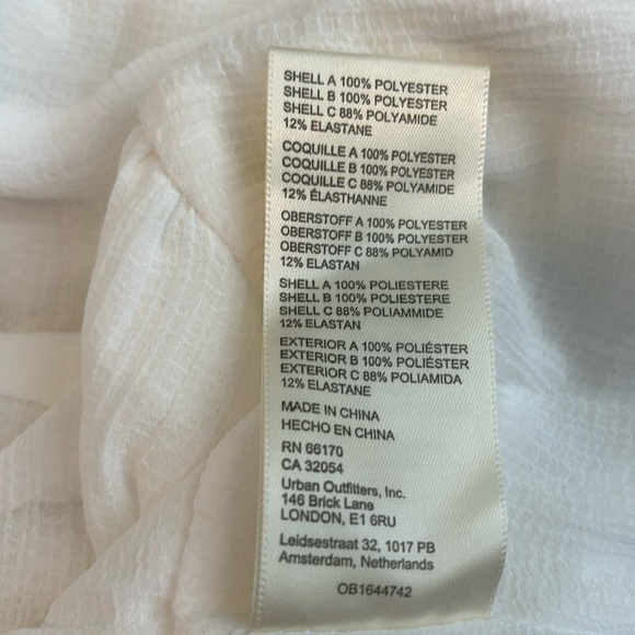 Free People Dream Of You White Top Size Small - Picture 8 of 8